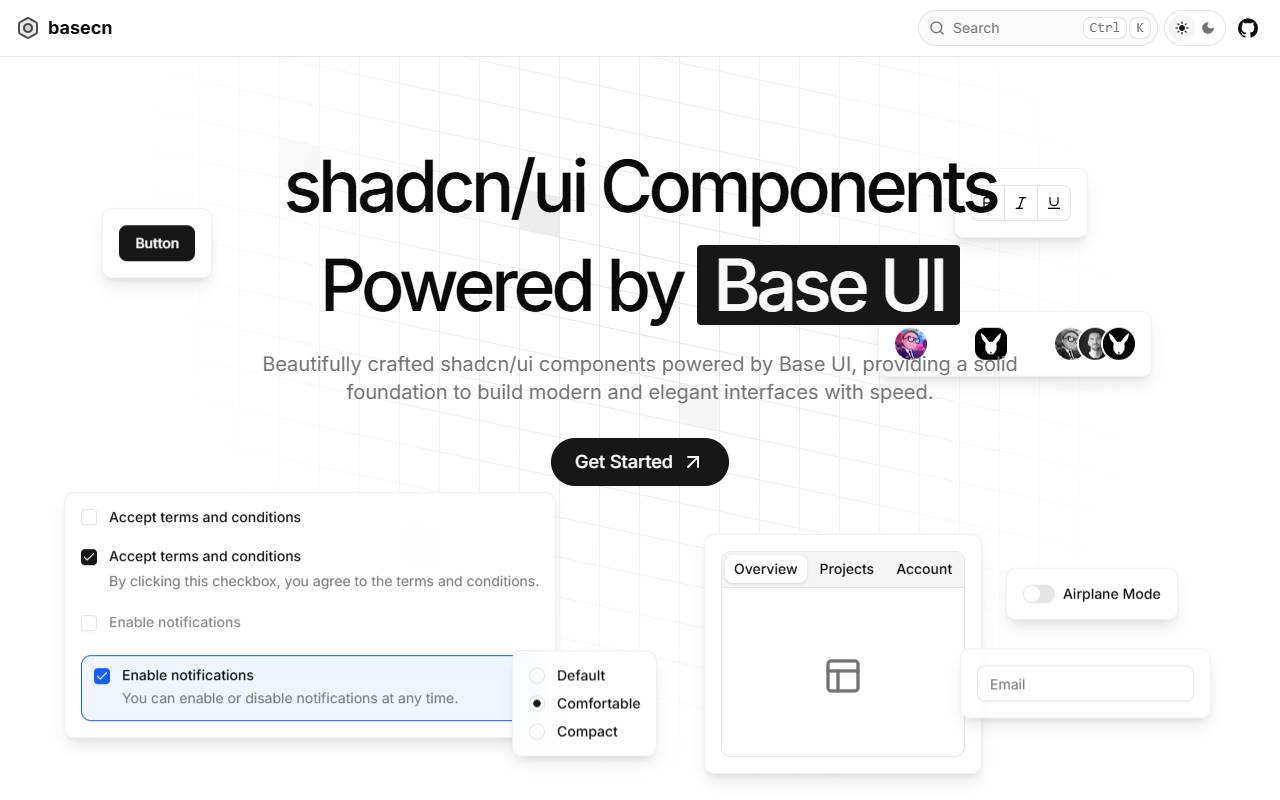 BaseCN homepage