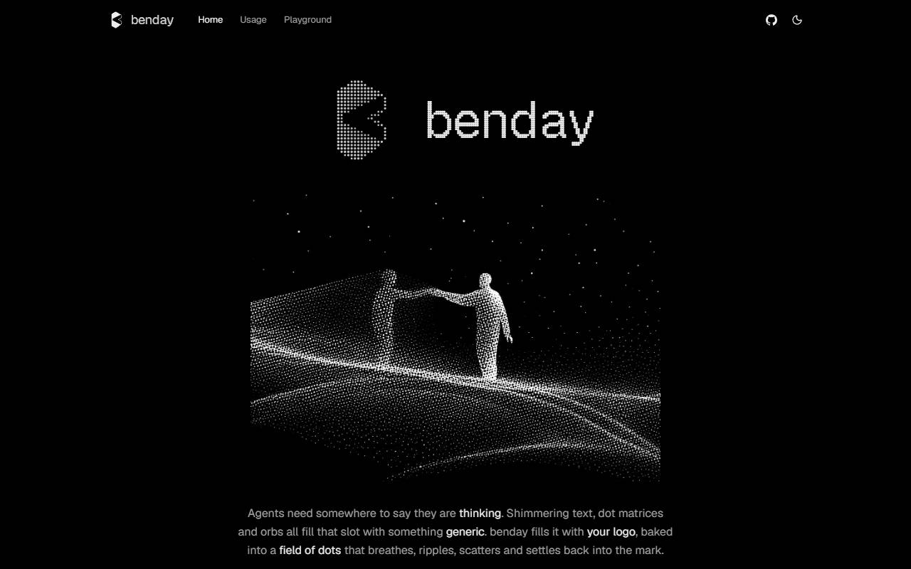 benday homepage
