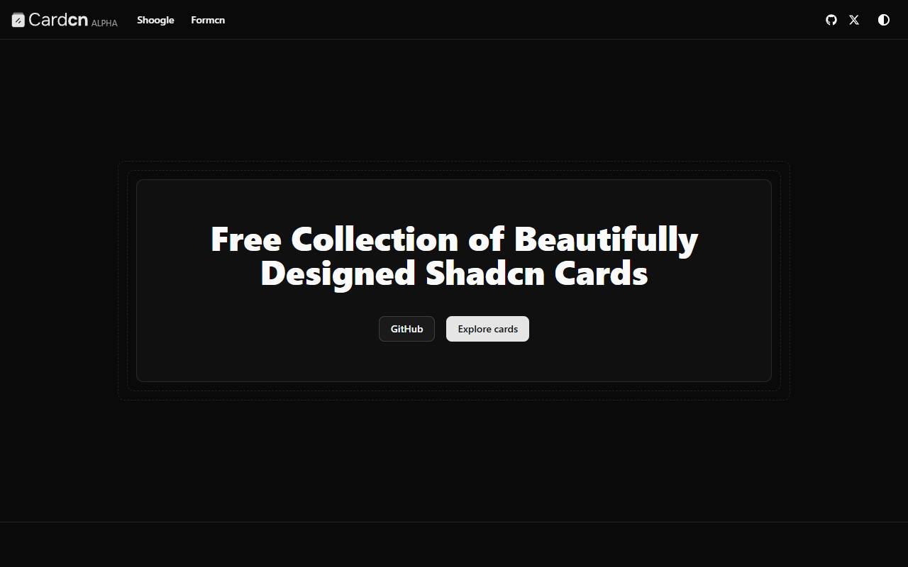 cardcn homepage