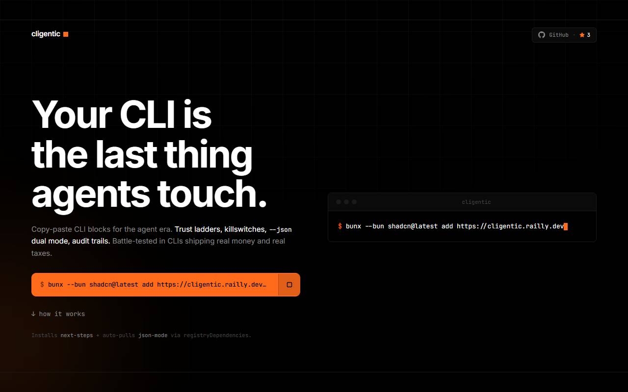 cligentic homepage