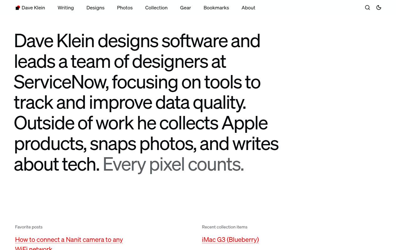 diklein homepage