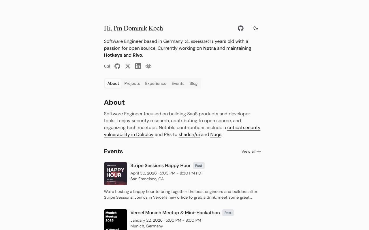 dominik-ui homepage
