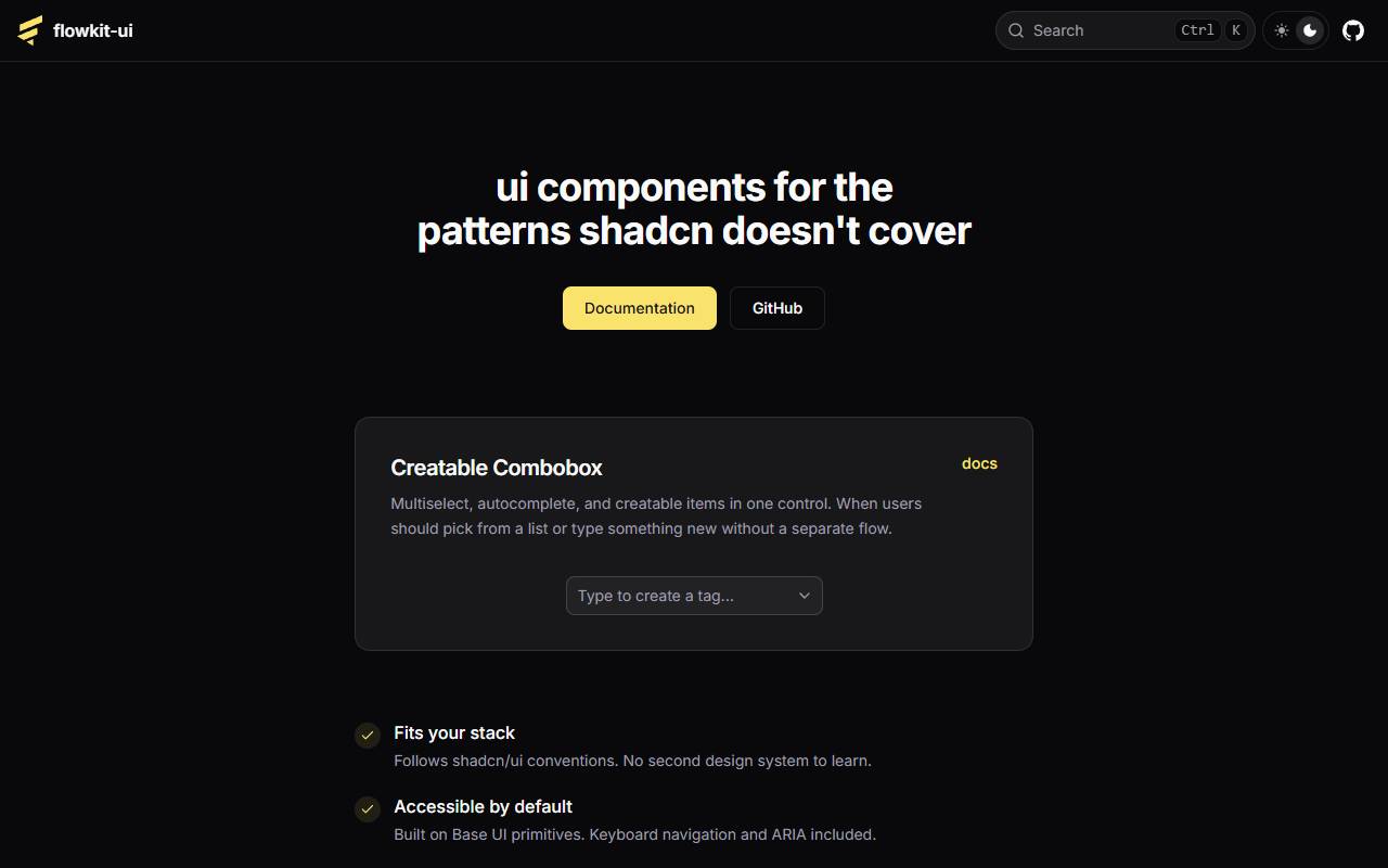 flowkit-ui homepage