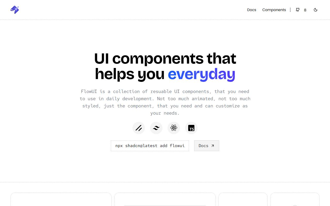 flowui homepage