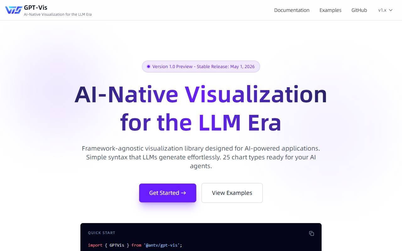 gpt-vis homepage