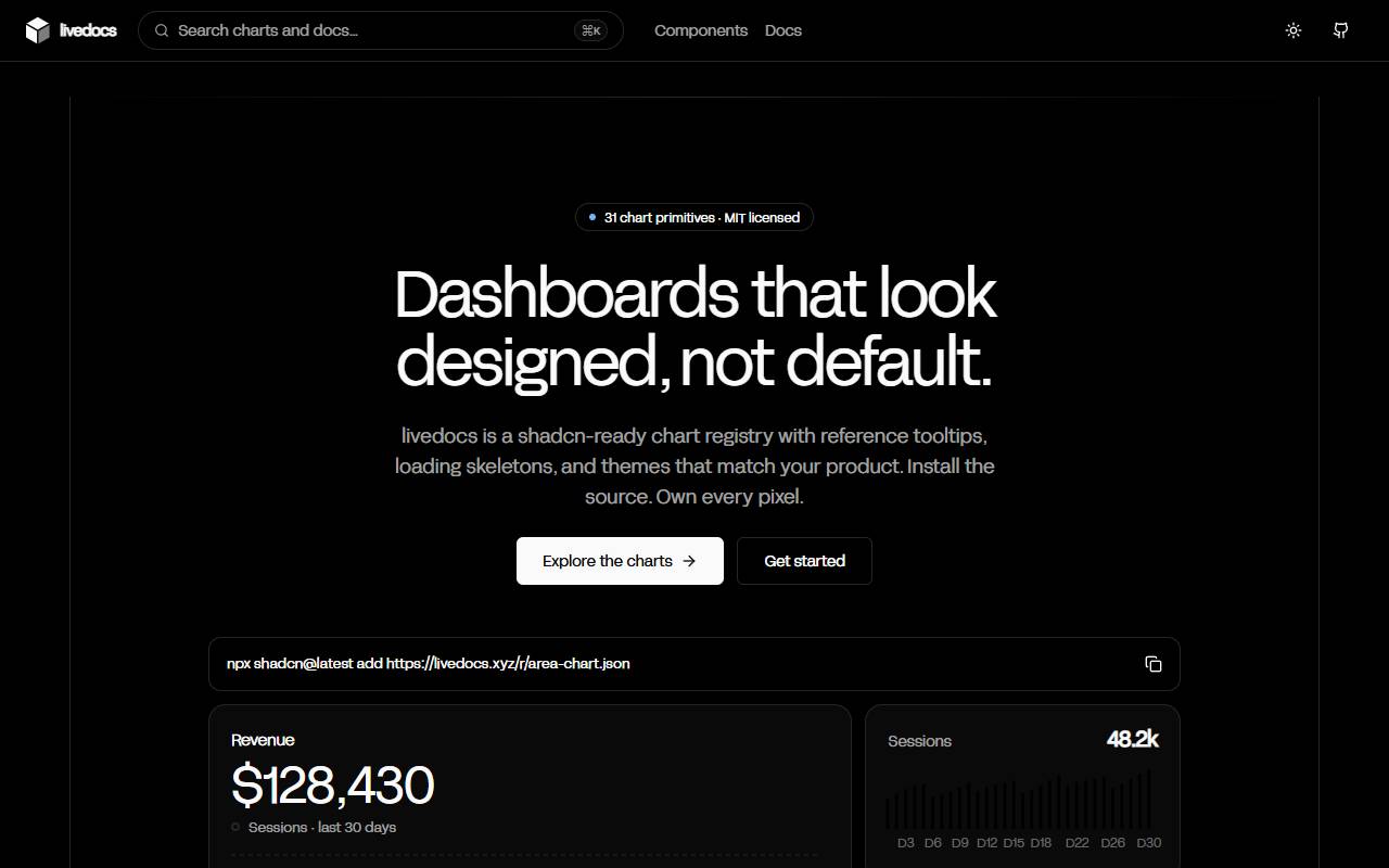 livedocs homepage