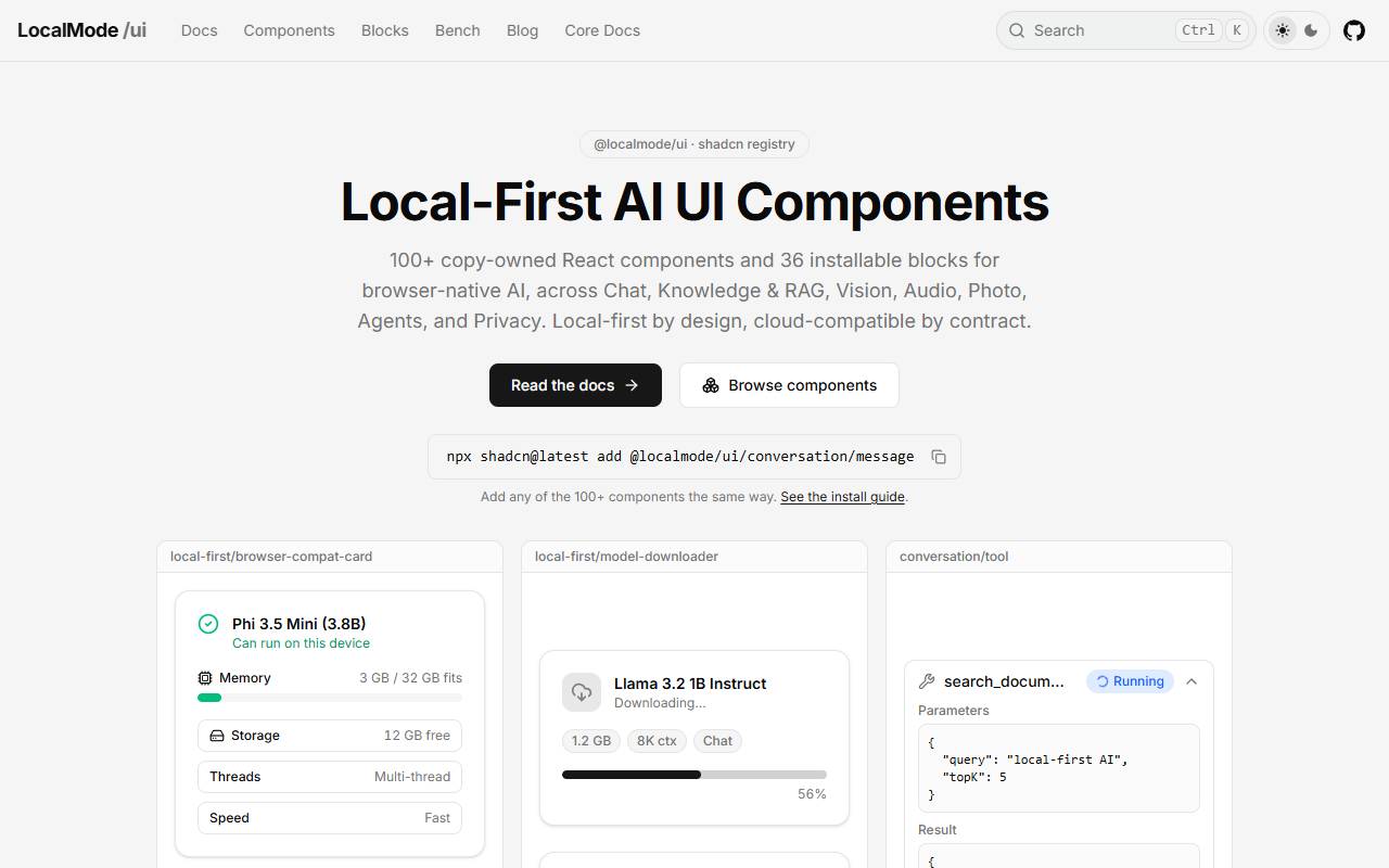 localmode homepage