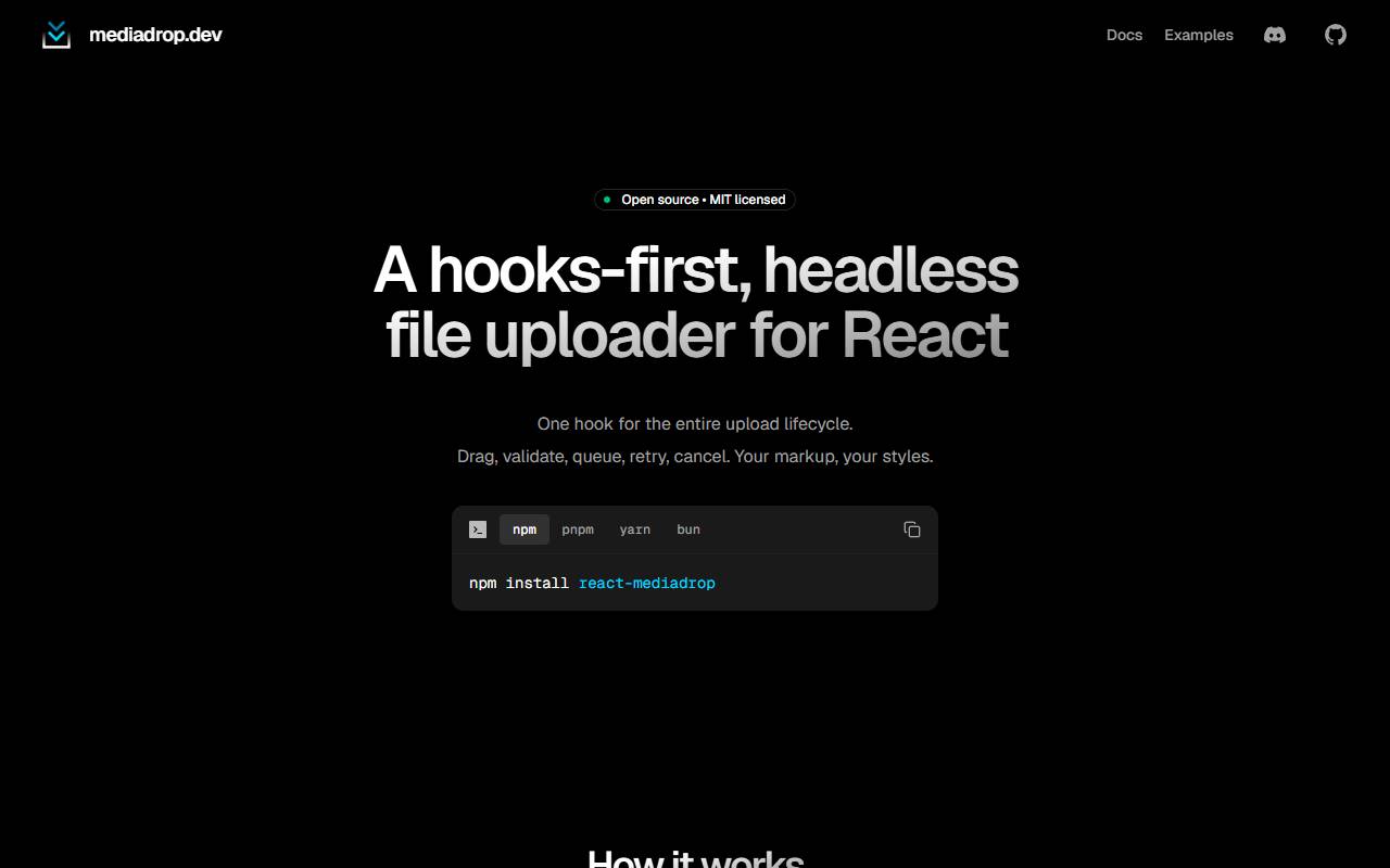 mediadrop homepage