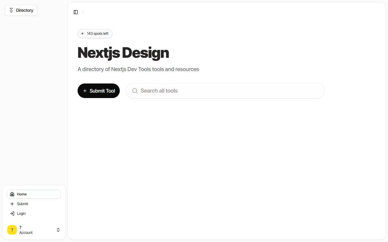 Cult Directory Template homepage