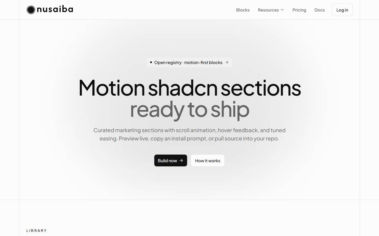 nusaiba homepage