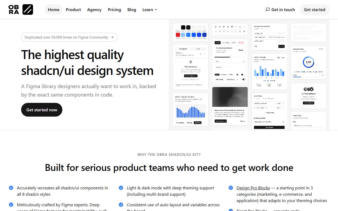 Obra shadcn/ui