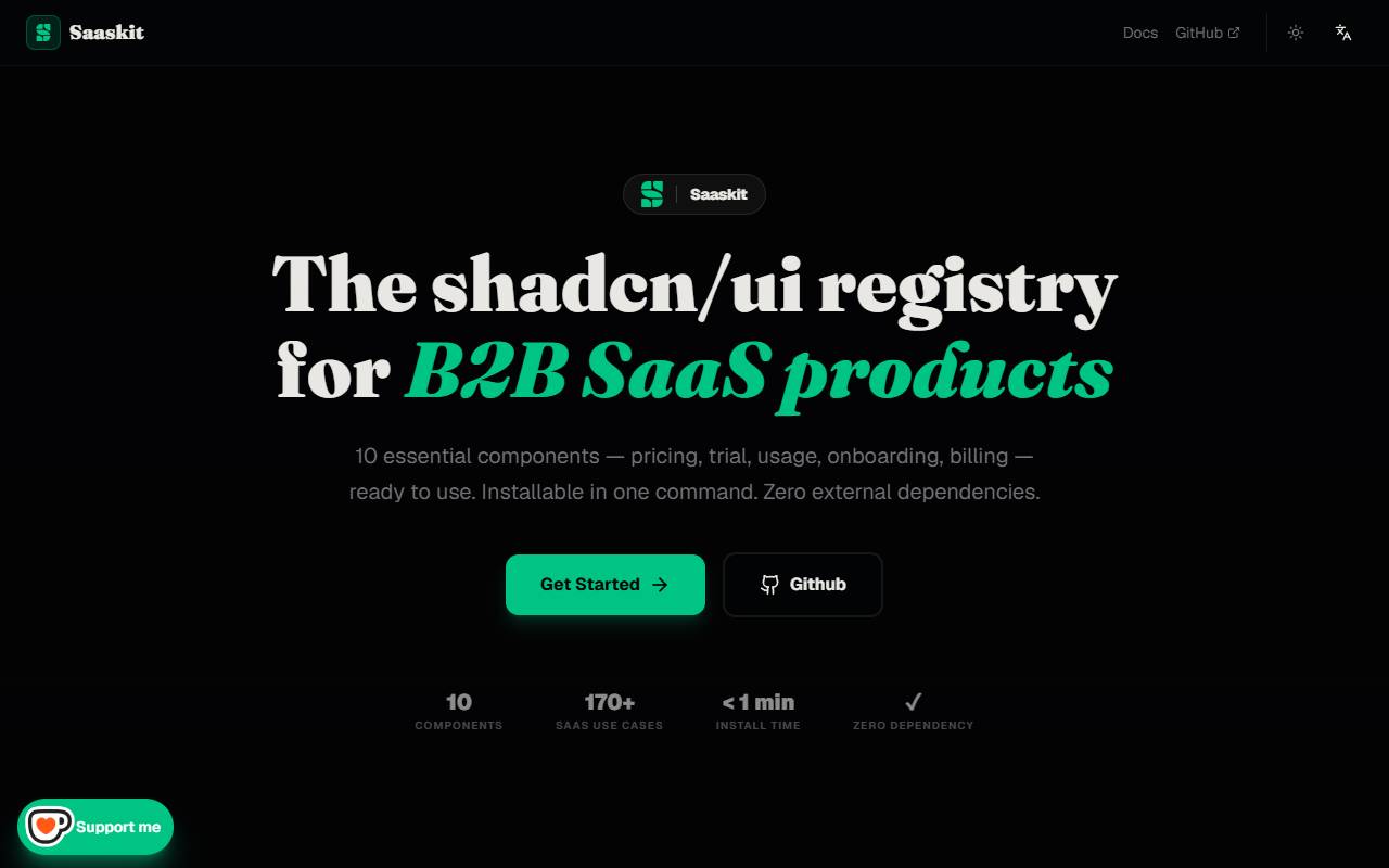 saaskit homepage