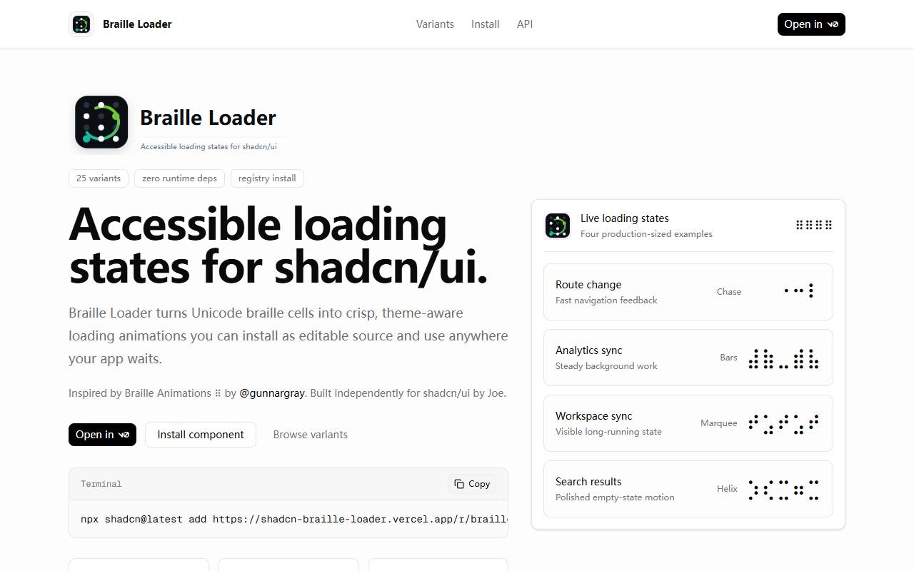 baraile-loader homepage