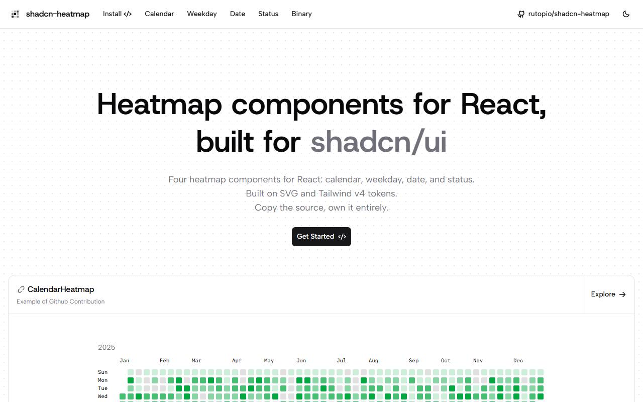 heatmap homepage