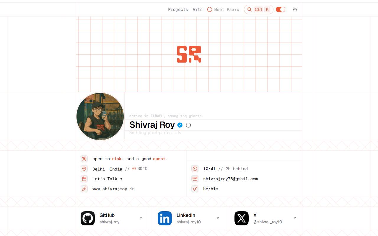 shivraj-roy homepage