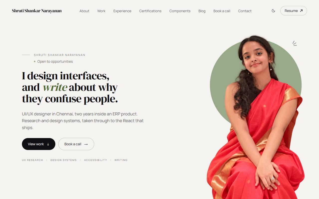 ui-shrushank homepage