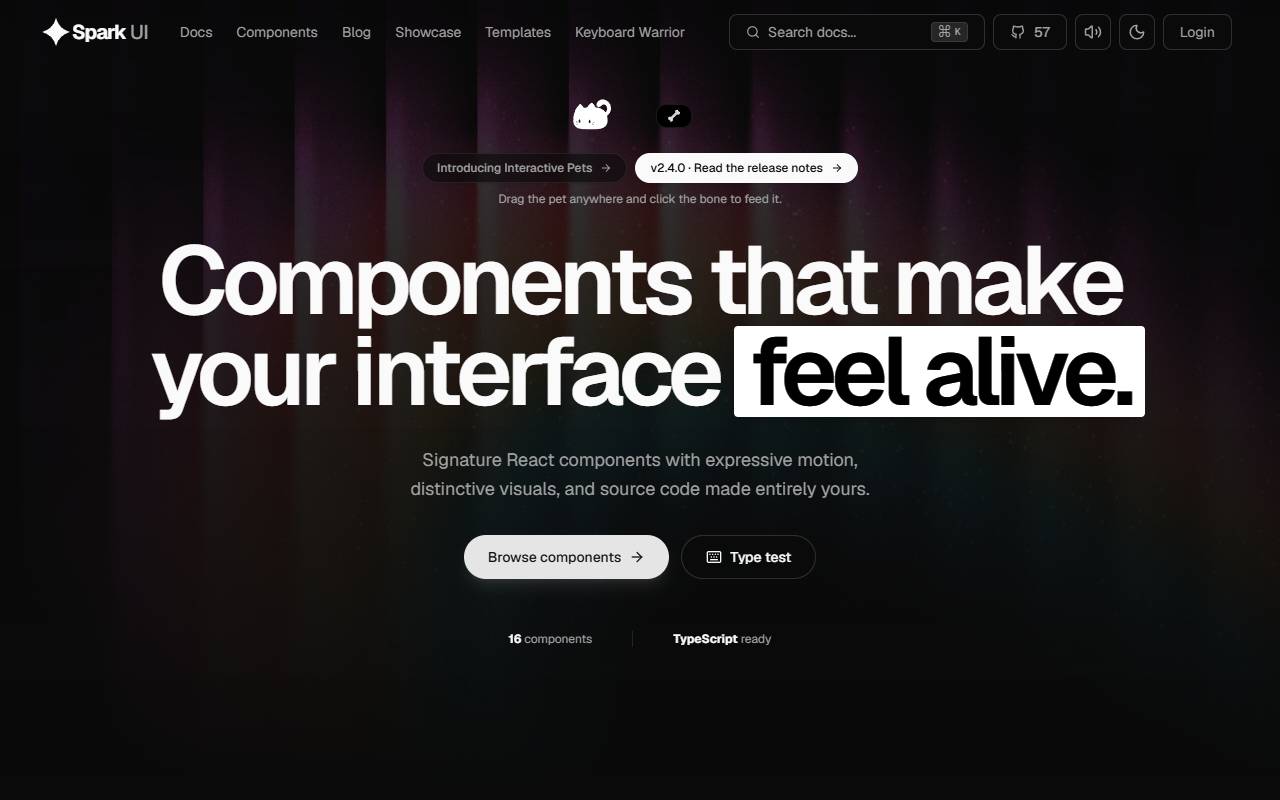 spark-ui homepage