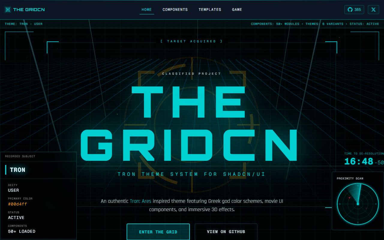 thegridcn homepage