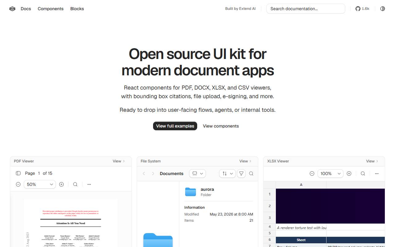 extend homepage