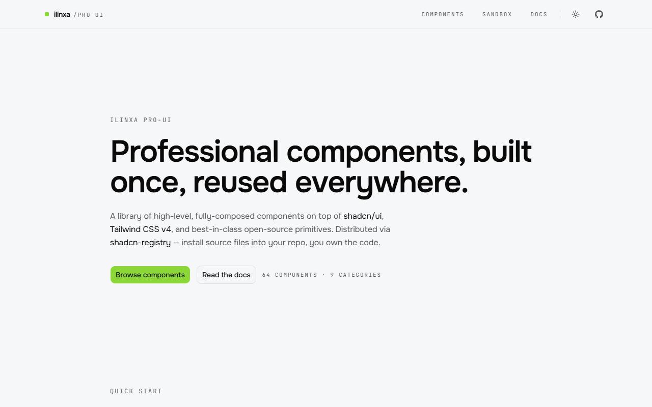 ilinxa homepage