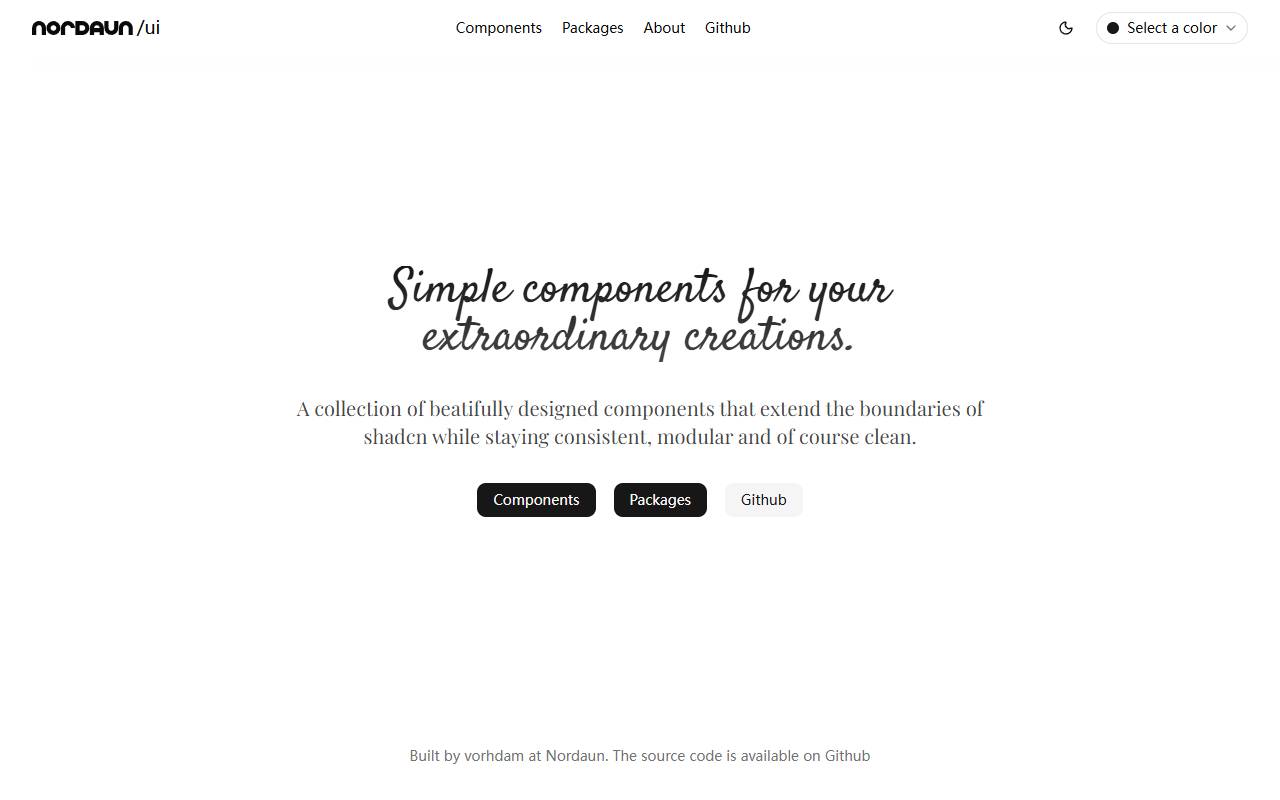 nordaun homepage
