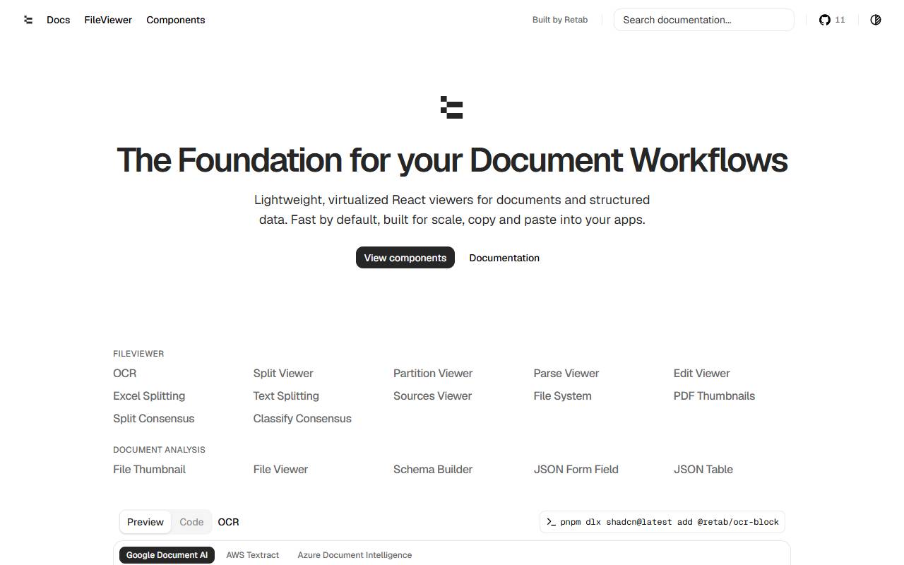 retab homepage