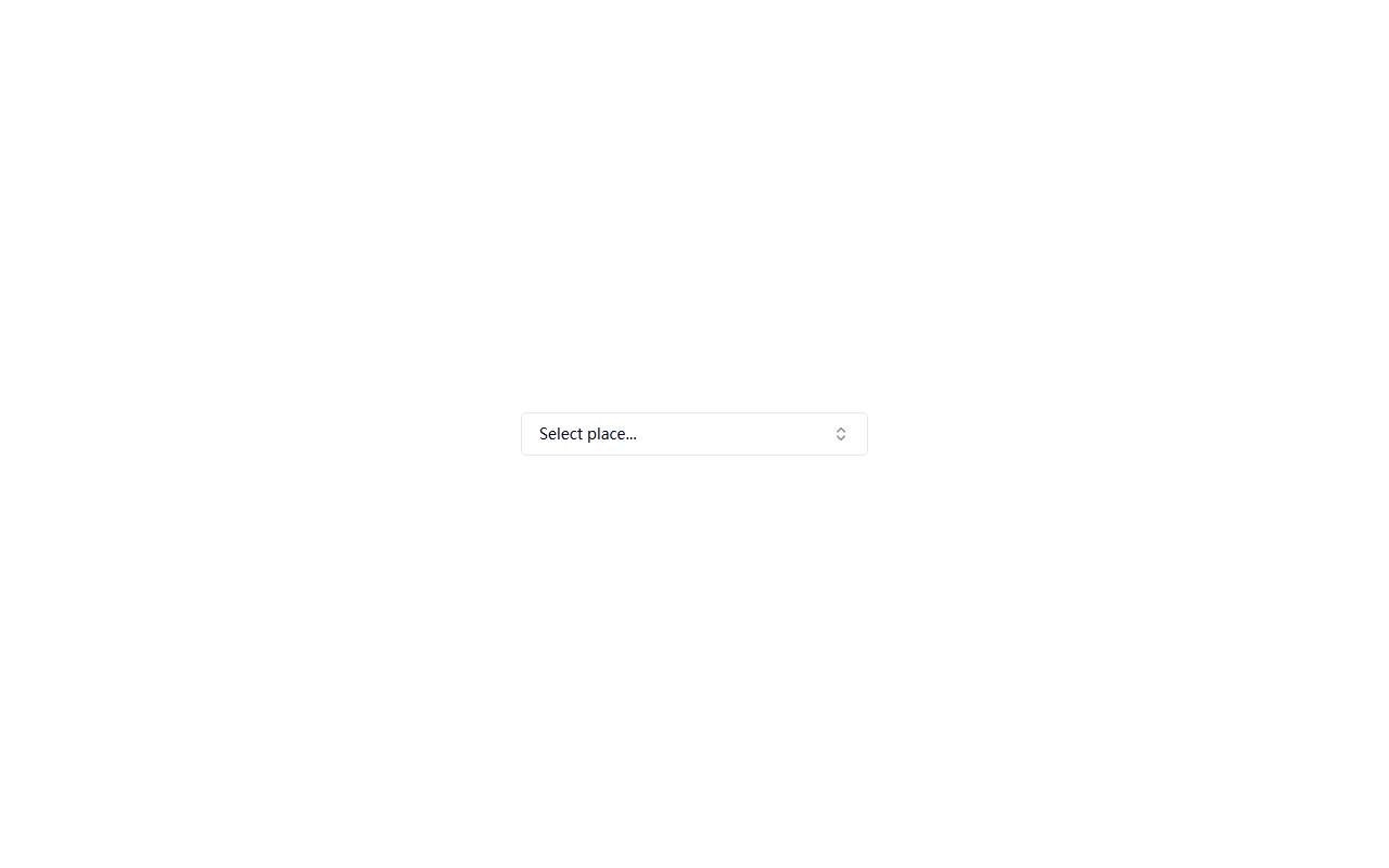Search Address homepage