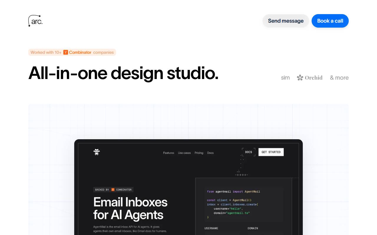 arc homepage